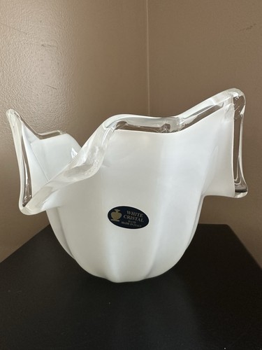 White murano hand blown - hand,