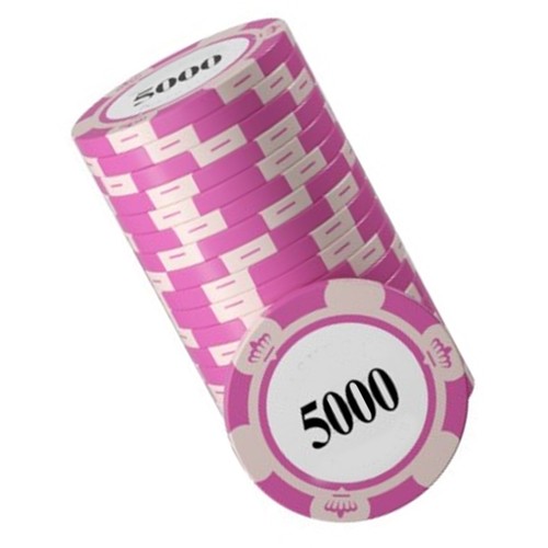 Poker chip set rounded - poker, finish