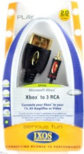 IXOS Xbox to 3RCA: XPX02. Stereo Audio & Video BNIB New