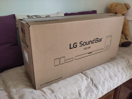 Soundbar sqc4r 4 1 - lg,