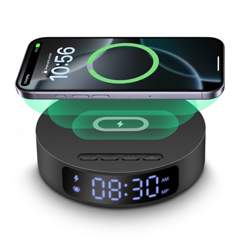 Digital alarm clock - digital,