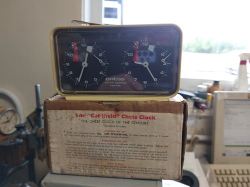 The coldfield chess clock - the,