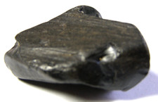 NATURAL WHITBY JET - GRIEF, PROTECTION - 3.0 x 2.6 x 1.6 cms  8.13 gms #14