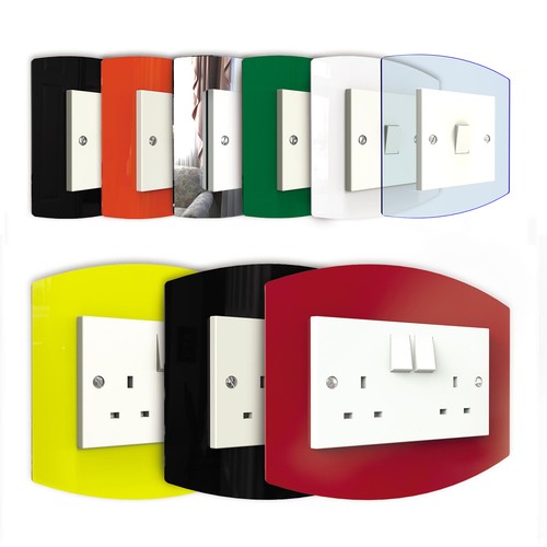 Light switch surround - light, plug