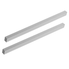 2Pcs HSS Square Lathe Turning Grinder Cutter Mill Blank 10mm Width 200mm Length
