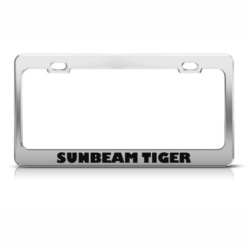 License plate frame sunbeam - license,