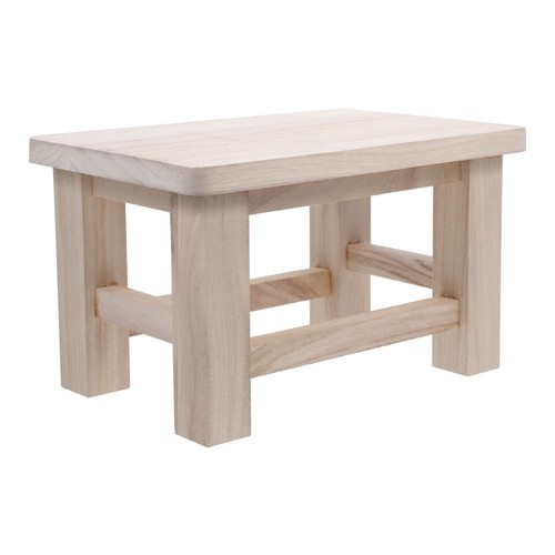 Small wooden stool - small, change