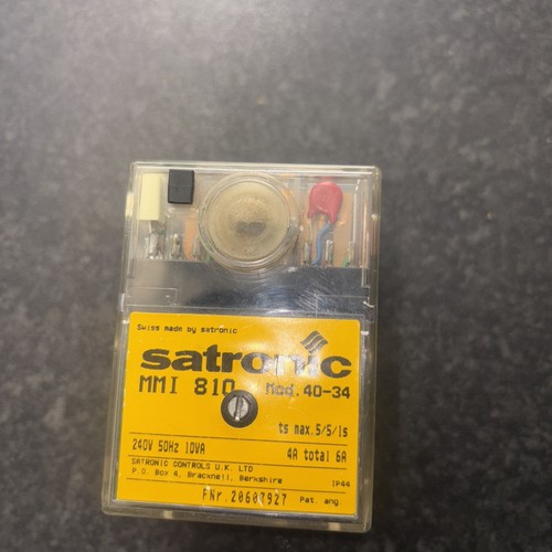 Honeywell satronic - satronic, 810)