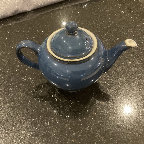 Denby boston blue tea pot - boston,