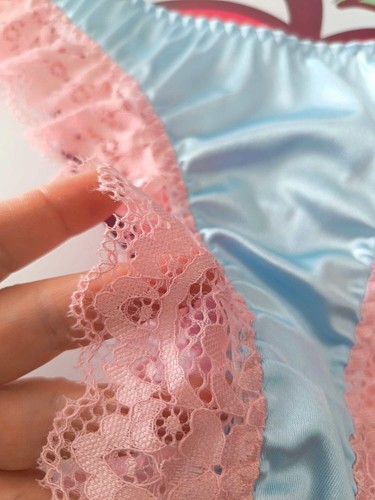 Womens satin lace knickers - womens,