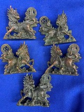 5Pcs WOW Chinese Bronze Hand