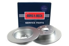 2x Rear Solid Brake Discs For