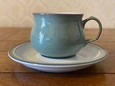 Denby Regency Green Cup and Saucer - Excellent Condition
