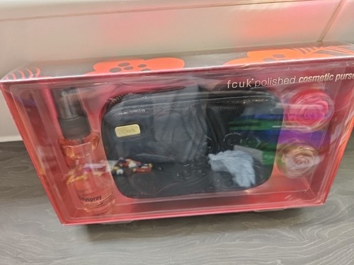 Fcuk cosmetic purse body - fcuk, purse,
