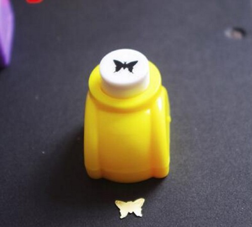 Mini paper cut punch scrapbook - paper,