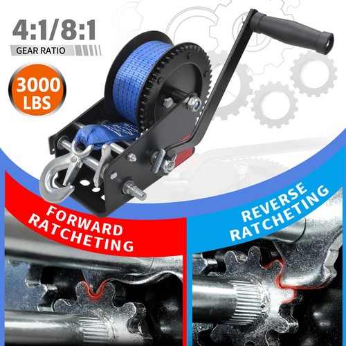 Manual hand winch heavy duty - heavy,