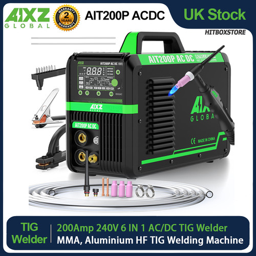 Aixz 200a 5in1 tig - ac/dc,