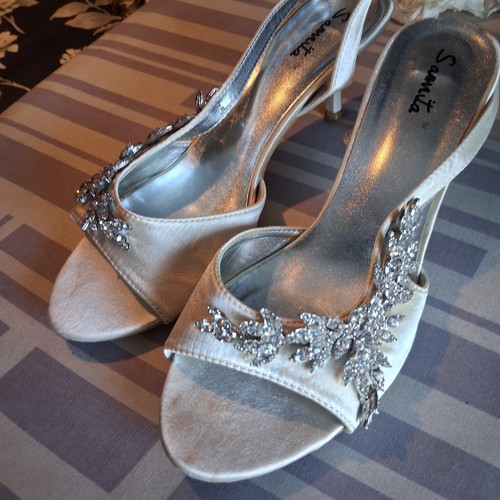 Wedding shoes size low heel - wedding, 6