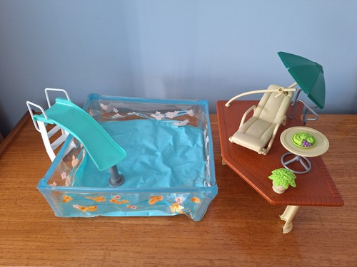 Barbie cali girl pool playset - cali,