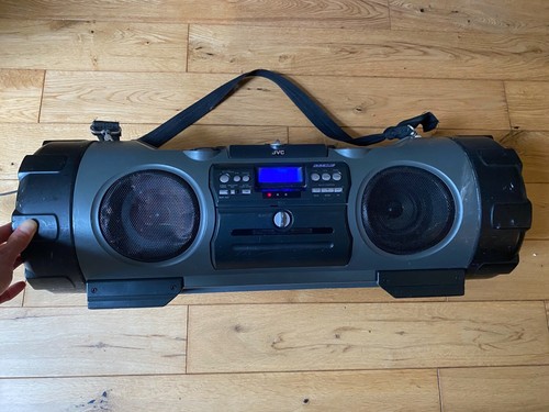 Vintage dark green jvc boombox - jvc,