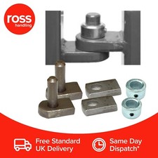 Weld On Gate Hinge Set - 12mm