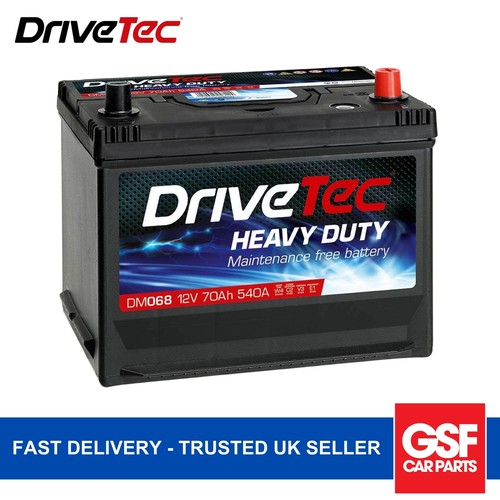 Drivetec car battery dm068 12v - drivetec,