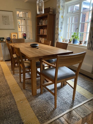 Laura ashley oak dining - oak, table