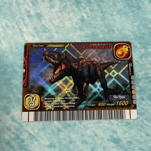 Dinosaur king card torvosaurus - king,
