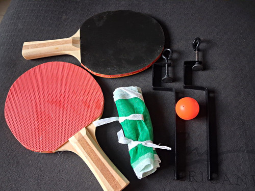 Table tennis ping - table, set