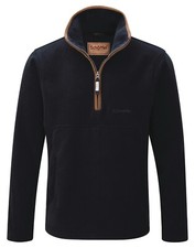 Schoffel - Men's - Berkeley 1/4 Fleece - Navy