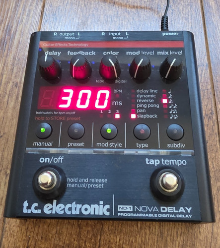 Electronic nova delay - nd-1,