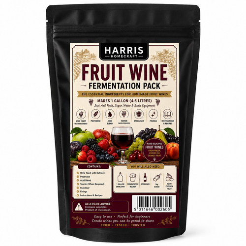 Fruit wine fermentation kit - fruit,