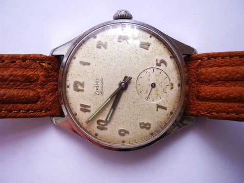 Vintage zodiac hermetic watch - vintage,