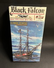 Atlantis AMC-6003 “The Black Falcon” Pirate Ship 1/100 Scale 11” Long Model Kit