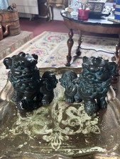 Pair Chinese Foo Dogs Guardian