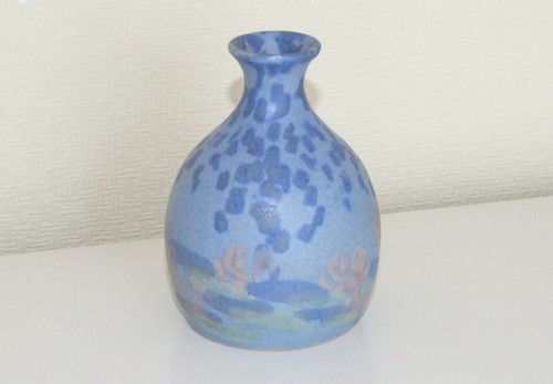 Conwy pottery vase - pottery,