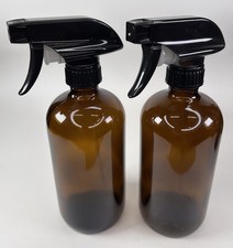 2 Vivaplex Amber Glass 16oz