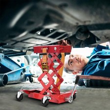 200Kg Gearbox Diff Scissor Lift Mechanism Type Floor Transmission Jack Stand