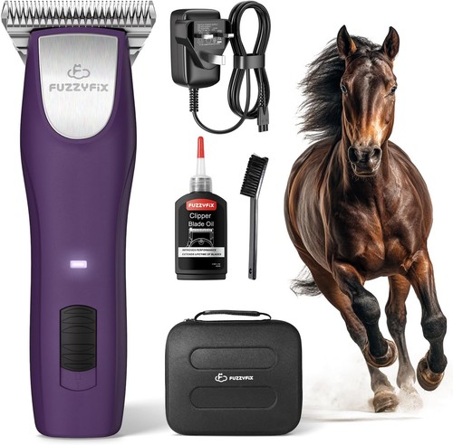 Cordless horse grooming - horse,