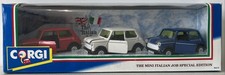 Corgi 1/36 Scale 94171 - Austin Mini 3 Model Set The Italian Job Special Edition