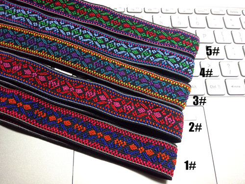 5cm wide knit - wide, jacquard