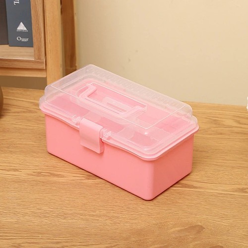 Two layer craft storage box - two-layer,