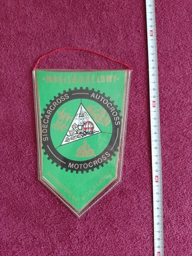 Old motorsport pennant - motorsport,