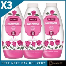 3 x NUAGE BODY POWDER 250G