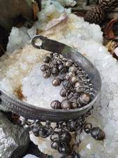 Yemeni silver Collar Head Dress BELLS Saudi Arabian Bedouin  