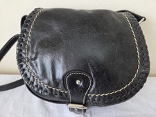 Clarks Black Leather Crossbody