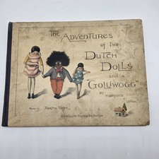 1895 The Adventures of Two Dutch Dolls & a Golliwogg Florence Upton  1st US Ed