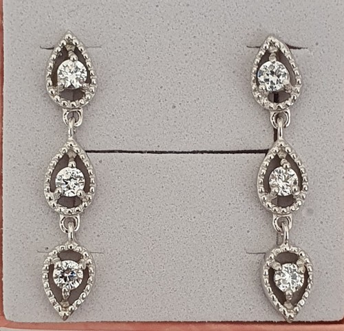 Sterling silver cubic - sterling, zirconia