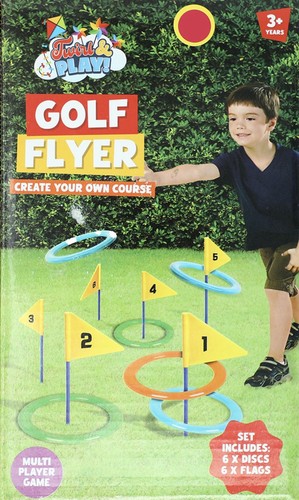 Golf flyer ring toss - ring, game