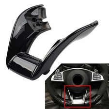 Fit For Mercedes Benz W117 W213 W218 W205 Steering Wheel Lower Cover Trim Black